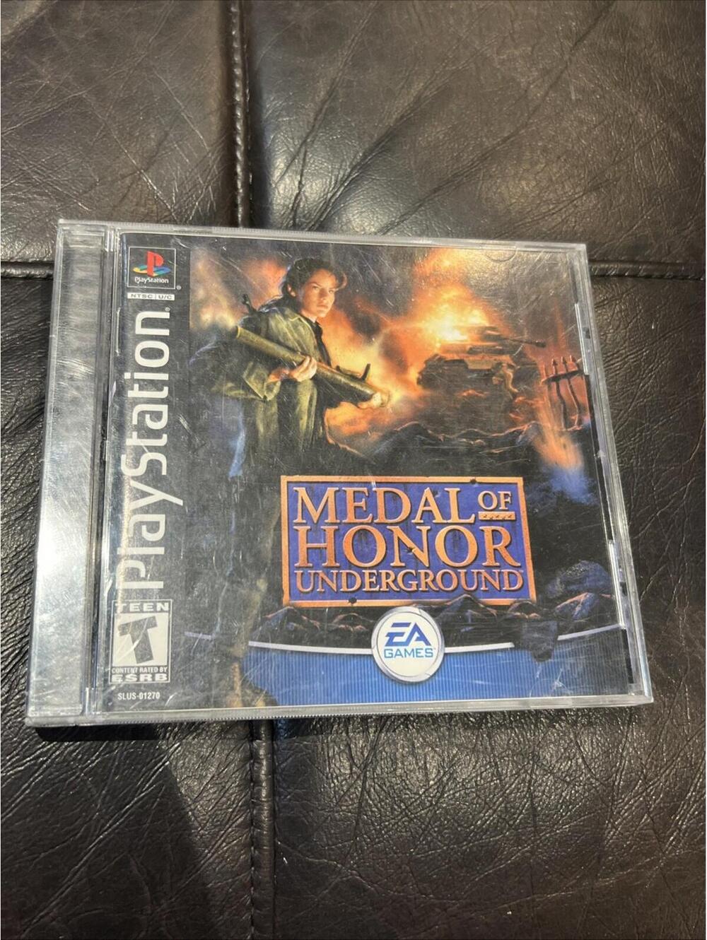 Medal of Honor Underground (PlayStation 1 Ps1) VGC CIB Complete & Tested
